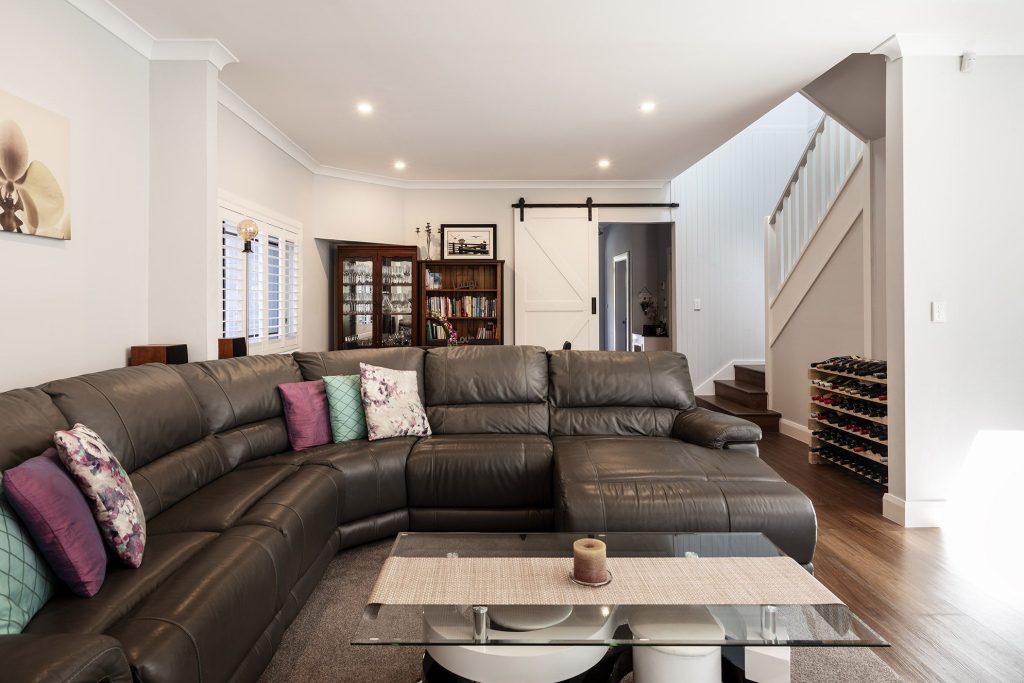 Rear home extension creating a spacious open-plan kitchen and living area
