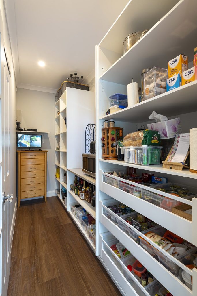 Custom storage solutions for home extension in Earlwood