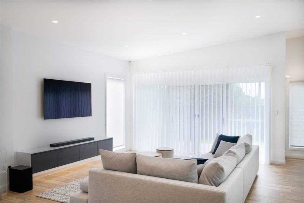 Completed home renovation delivering modern living with premium finishes