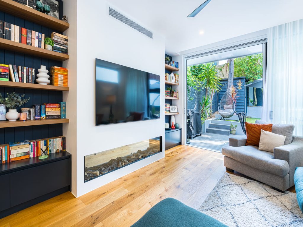 Rear extension adding functional living space and improved natural light